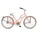 Tracer Taha 26 Inch Beach Cruiser Bikes Single Speed with Fenders for Women - Peach