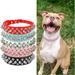 Cool Boy Girl Dog Collars for Small Medium Large Dogs Adjustable Spiked Microfiber Leather Dog Collars Male Female Pet Dog Collars for Wedding Party Holiday