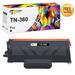 1-Pack TN360 Toner Cartridge Compatible for Brother TN360 TN330 TN-360 TN 360 High Yield for DCP-7040 DCP-7030 MFC-7840W HL-2140 MFC-7340 MFC-7440N HL-2170W HL-2150N Printer (Black)