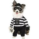 Fun World FW98054MD Robber Pup Pet Costume - Medium