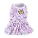 XWQ Pet Dress?Eye-Catching?Round Neck?Decorating?Summer Small Dog Princess Cosplay Costume?Daily Dressing?