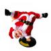 Electric Santa Claus Inverted Rotation Singing and Dancing Chrismas Toy Christmas Dolls Christmas Electric Dancing Music Santa Claus Doll Xmas Gift