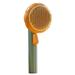 Pet Pumpkin Brush Pet Grooming Self Cleaning Slicker Brush for Dogs Cats Puppy Rabbit Cat Brush Grooming Gently Removes Loose Undercoat Mats Tangled Hair Slicker Brush