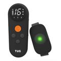 TUG Rechargeable Remote Training Collar for Dogs | 3 Training Modes | Rechargeable | Long-Range | Waterproof Collar (Black)