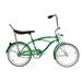 Wonder Wheels 20 Inch Beach Cruiser Lowrider Coaster Brake Single Speed Bicycle Bike With Banana Seat Stainless Steel Spokes One Piece Crank Alloy Rims 36 H - Mint Green