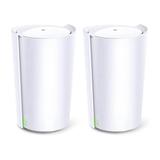 TP-Link Deco Tri-Band WiFi 6 Mesh System(Deco X90(2-pack) - Covers up to 6000 Sq.Ft Replaces Routers and Extenders AI-Driven and Smart Antennas 2-Pack