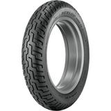 100/90-18 (56H) Dunlop D404 Front Motorcycle Tire Black Wall for Moto Guzzi V7 III Special 2017
