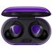 Urbanx Street Buds Plus True Bluetooth Earbud Headphones For Sony Xperia XA Dual - Wireless Earbuds w/Active Noise Cancelling - Purple (US Version with Warranty)
