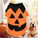Opolski Halloween Pet Cosplay Costume Pumpkin Shape Keep Warmth Two-leg Fun Pet Dogs Cats Cardigan Outfits Pet Accessories