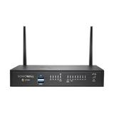 SonicWall TZ370W Network Security/Firewall Appliance - 8 Port - 10/100/1000Base-T - Gigabit Ethernet - Wireless LAN IEEE 802.11ac - DES 3DES MD5 SHA-1 AES (128-bit) AES (192-bit) AES (256-bit)
