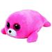TY Beanie Boos -PIERRE the Pink Seal (Glitter Eyes) 6 Plush (NO TY HANG TAG)