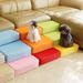 Flm 2-Step Mesh Folding Pet Dog Ramp Stairs Puppy Cat Animal Mat Bed House Cushion