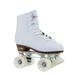 Chicago Ladies Deluxe Quad Roller Skates White Classic Rink Skate Size 10