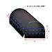 12 x 6 X 6 Light Weight Truck Tarp Coil Tarp Black Color Great for Flat Bed Truck Hauling Use 15OZ Gauge Lighter Weight for Easy Handling Patchable and Repairable Made by Xtarps