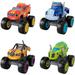 Fisher-Price Blaze and The Monster Machines Racers 4 Pack Set of die-cast Metal Push-Along Vehicles for Preschool Kids Ages 3 Years and Older