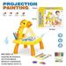 Drawing Projector Table for Kids Trace and Draw Projector Toy with Light & Music Child Smart Projector Sketcher Desk Learning Painting Machine for Kid 3-8 Years Old