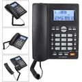 Call Time Record Clear Sound Corded Phone With Speakerphone Answering Machine For Telephone Calculator