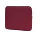Laptop Sleeve Case 11-15.6Inch Lightweight Notebook Computer Pocket Case/Tablet Briefcase Carrying Bag Compatible Asus/Dell/Fujitsu/HP/Sony/Toshiba/Acer/Fujitsu Red Wine For 13