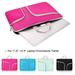 11.6-12.3 inch Neoprene Laptop Sleeve Case Bag Handle Compatible with Acer Chromebook r11/HP Stream/Samsung/Dell/ASUS C202 L210/Microsoft Surface Pro 7/3/4/5/6 Light Rose Pink