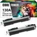 Cool Toner Compatible Toner Replacement for HP CF350A/CE310A 130A use with HP Color Laserjet Pro MFP M177fw M176 M176fn Color Laserjet Pro M177 printer ink(Black 2-Pack)