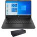 HP HP - 14z Home & Business Laptop (AMD 3020e 2-Core 14.0 60Hz HD (1366x768) AMD Radeon 8GB RAM 128GB m.2 SATA SSD Wifi HDMI Webcam Bluetooth SD Card Win 11 Pro) with D6000 Dock