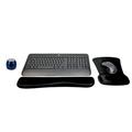 Logitech MK540 Advanced Wireless Keyboard & Mouse Combo Active Lifestyle Travel Home Office Modern Bundle with Micro Glam Portable Wireless Bluetooth Speaker Gel Wrist Pad & Gel Mouse Pad