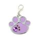 XWQ Pet ID Tag Paw Shape Decor Accessories Engravable Shiny Alloy Pet Dog ID Tag Pet Supplies