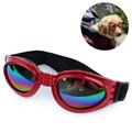 Pet Sunglass with Strap Dog UV Glasses with Chin Strap Adjustable Anti-Fog & Windproof Pet Goggles Sun Glasses Eye Glasses for Small Medium Large Dogs Puppies Cats Car Rides Eye Protection