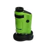 Fridja Pocket Microscope with LED Lighted Portable Microscope 20x-40x Handheld Microscope for Kids Education Exploring Gift