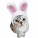 1Pcs Adorable Pet Hat Cat Dog Bunny Funny Hat with Rabbit Ears Party Costume Accessories Headwear for Cat Kitten Puppy Pet Animal-Safe Materials and Adjustable