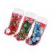 3 Sets Christmas Pet Dog Cat Stocking Gifts Setï¼ŒPet Bite Resistant Chewing Toys for Kitten Puppy Cat Interactive Pet Training Supplies
