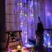 Window Curtain String Light 300 LED Warm White Window Fairy String Lights USB Powered LED Curtain Lights for Christmas Party Wedding Bedroom Decoration
