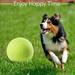 Giant 9.5 Pet Tennis Rubber Dog Tennis Ball Interactive Dog Tennis Ball Funny Large Pet Training Ball Toy Dog Inflatable Tennis Ball for Dog Pet Puppies Play