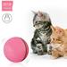 Electric Interactive Cat Toy Ball Rolling Ball for Cats Exercise LED Light USB Rechargeable Steering Automatically