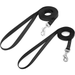 2 Pack Cat Leashes - Long Nylon Pet Leash Escape Proof Durable Walking Leads Easy Control Outside Cat Leash with 360 Degree Swivel Clip for Kittens Puppies Rabbits Small Animals