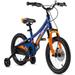 Royalbaby Boys Girls Kids Bike 16inch Explorer Bicycle Front Suspension Aluminum Child s Cycle with Disc Brakes Blue