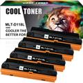 Cool Toner Compatible Toner Replacement for Samsung MLT-D118L/XAA for use in Samsung M3015DW & M3065FW Printer Ink (Black 4-Pack)