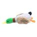 Fovolat Plush Duck Dog Toy|Squeaky Dog Toys for Aggressive Chewers|Puppy Chew Toys with Squeaker Duck-Shaped Pet Toys Pet Biting Training Playing Chew Toys for Small Medium Large Dogs
