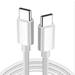 USB C to USB C Cable 60W/3A 3FT Type C to Type C Cable Right Angle Compatible with Samsung Galaxy MacBook Air/Pro iPad Pixel