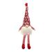 Christmas Faceless Old Man Doll with Light-Up Rudolph Doll Dwarf Doll Doll Ornaments with Light Gray Long-Legged Doll