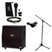 Peavey 6505 412 Slant Cabinet Electric Guitar (4) 12 Speaker Cab w/ Mic & Stand