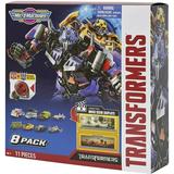 Micro Machines Transformers Optimus Prime Blackout Ratchet Starscream Brawl Bumblebee Jazz & Megatron Vehicle 8-Pack