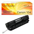 CRG104 Compatible Black Toner Cartridge Replacement for Canon 104 C104 FX9 FX10 Use with Canon imageCLASS D420 D480 MF4150d MF4270dn MF4350d FAXPHONE L90 L120 Printer * 1