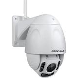 FOSCAM Outdoor PTZ (4x Optical Zoom) HD 1080P WiFi Security Camera - Pan Tilt Wireless IP Camera with Night Vision up to 196ft IP66 Weatherproof Shell WDR Motion Alerts and More (FI9928P) White