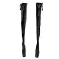 1/6 Women Over The Knee High Heel Boots Shoes For 12 Action Figures