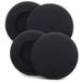 BTOER 2 Pairs Headphones Earpads Ear Pad Soft Sponge Cushion Cover 50mm for Logitech