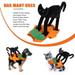 Travelwant Halloween Pet Costume Dog Black Cat Costume Decorations Dogs Cats Puppy Doll Funny Cosplay Costumes Outfits Horror Clothes Clothing Christmas Festival Holiday Part