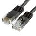 Cmple - Cat5e Ethernet Patch Cord RJ45 Internet Network Cord Cat5e Cable UTP LAN Wire Ethernet Cat5e Cable for Consoles Router TV Modem - 5 Feet Black
