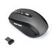 2.4GHZ Portable Wireless Mouse Cordless Optical Scroll Mouse for PC Laptop (Gray)