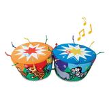 Melissa & Doug K s Kids Bongo Drums Soft Musical Instrument